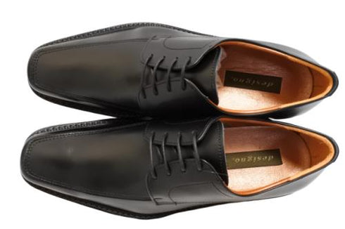 【KANEKA designo5030 ブラック】幅広4E 日本製の本革ビジネスシューズ